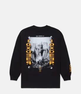 10 Deep Build & Destroy L/S Tee Black