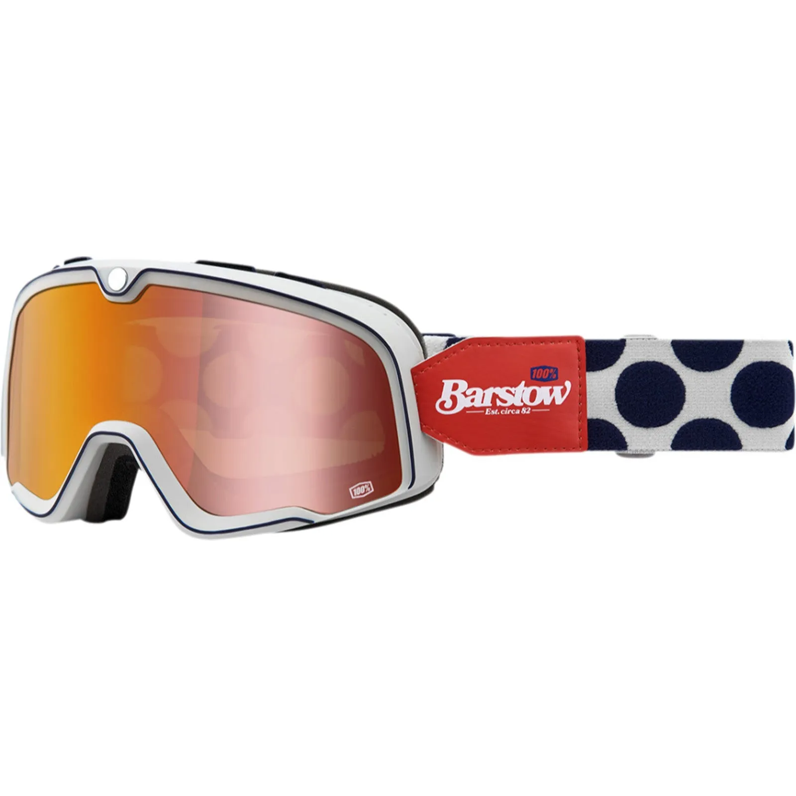 100% Barstow Classic Hayworth Adult Off-Road Goggles