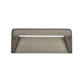 12V 6" LED Surface Mount Step Light 2700K Centennial Brass