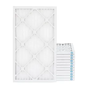 14x28x1 MERV 11 ( MPR 1000, FPR 7-8 ) Pleated 1' Air Filters for AC and Furnace. Case of 12. Exact Size: 13-1/2 x 27-1/2 x 3/4