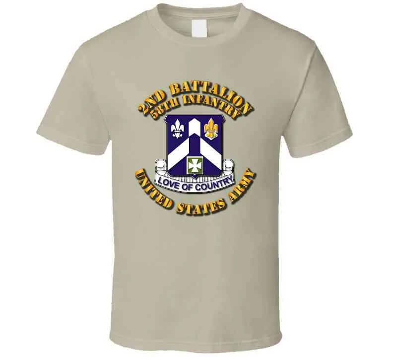 2nd Bn - 58th Infantry T Shirt