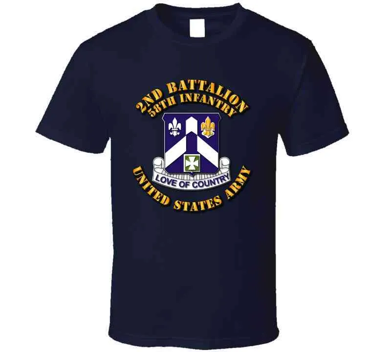 2nd Bn - 58th Infantry T Shirt