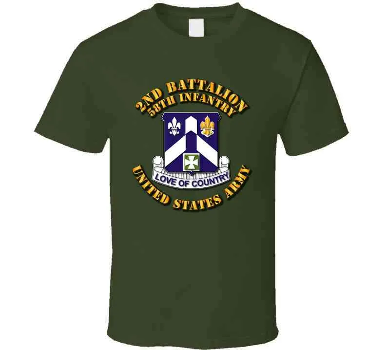 2nd Bn - 58th Infantry T Shirt