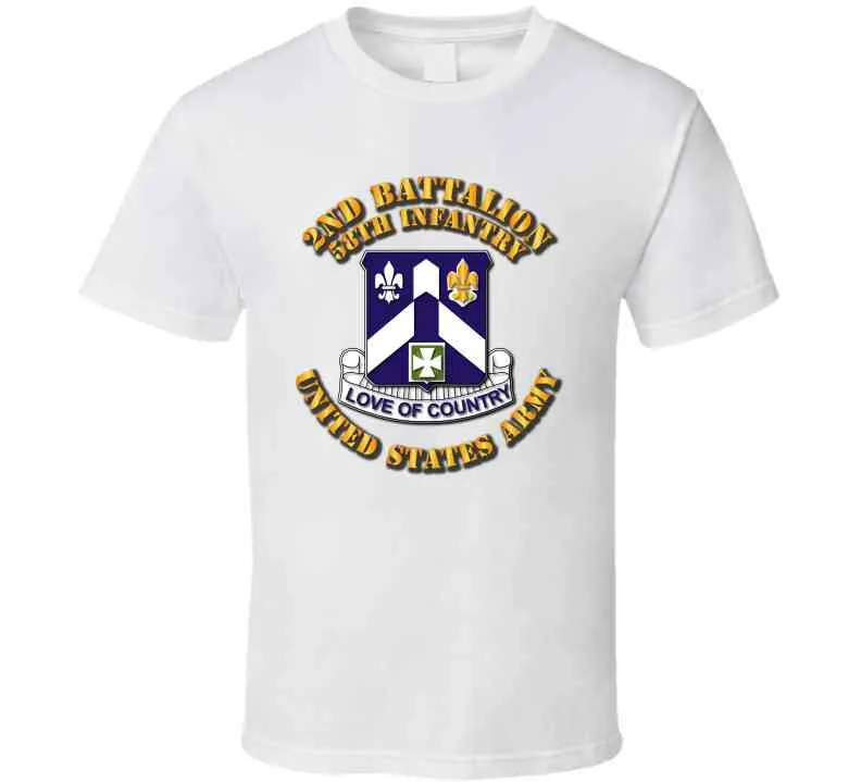 2nd Bn - 58th Infantry T Shirt