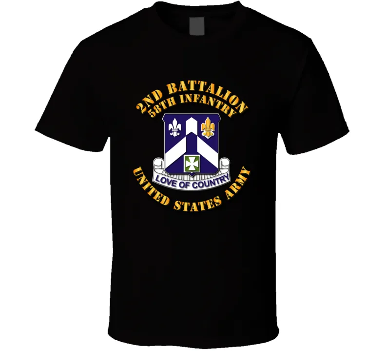 2nd Bn - 58th Infantry T Shirt