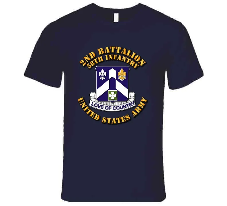 2nd Bn - 58th Infantry T Shirt