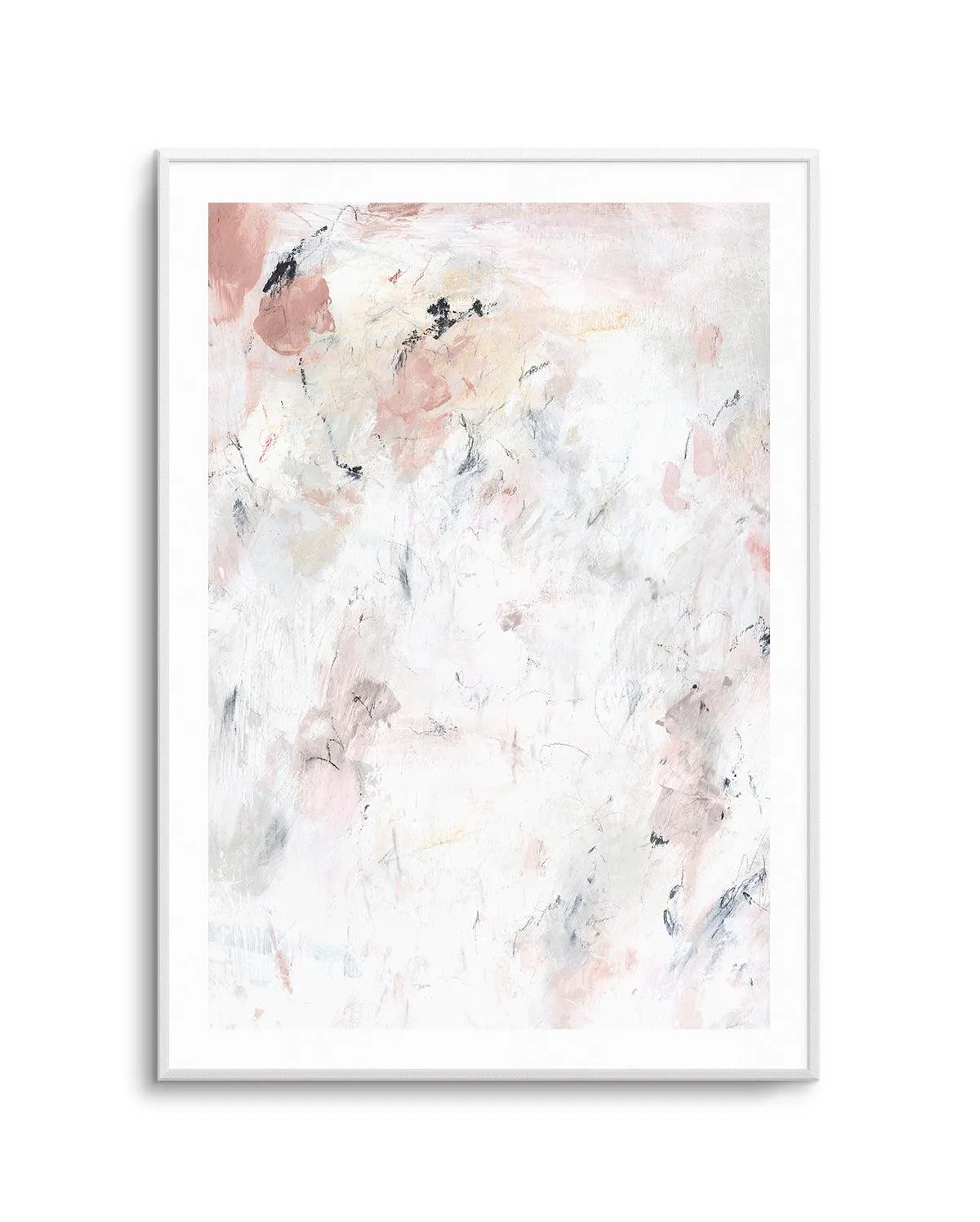 Abstract Blush I Art Print