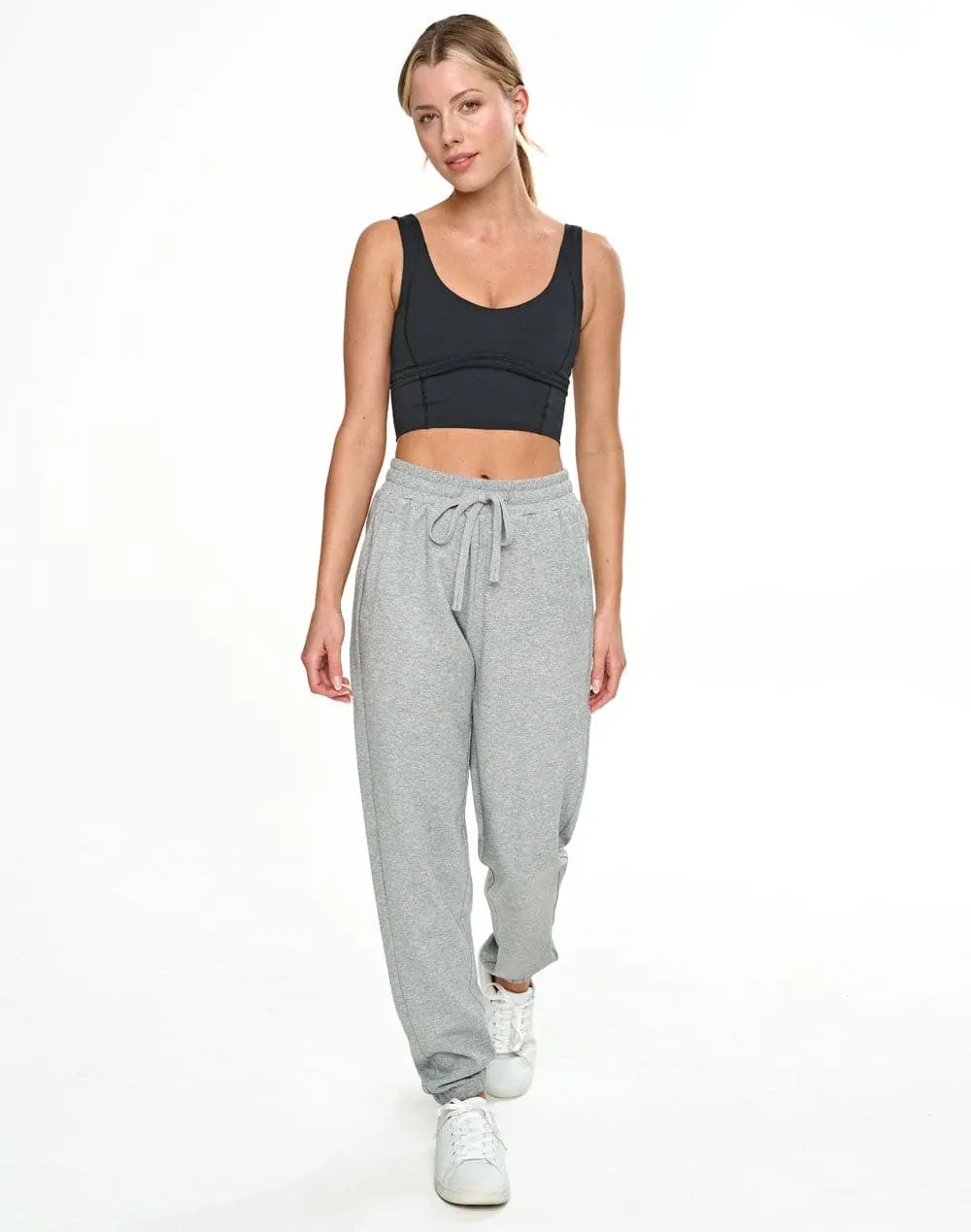 Air-Layered Unisex CVC Sweat Pants TP05