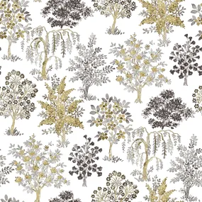 Alberi Trees Yellow Wallpaper from the Into the Wild Collection