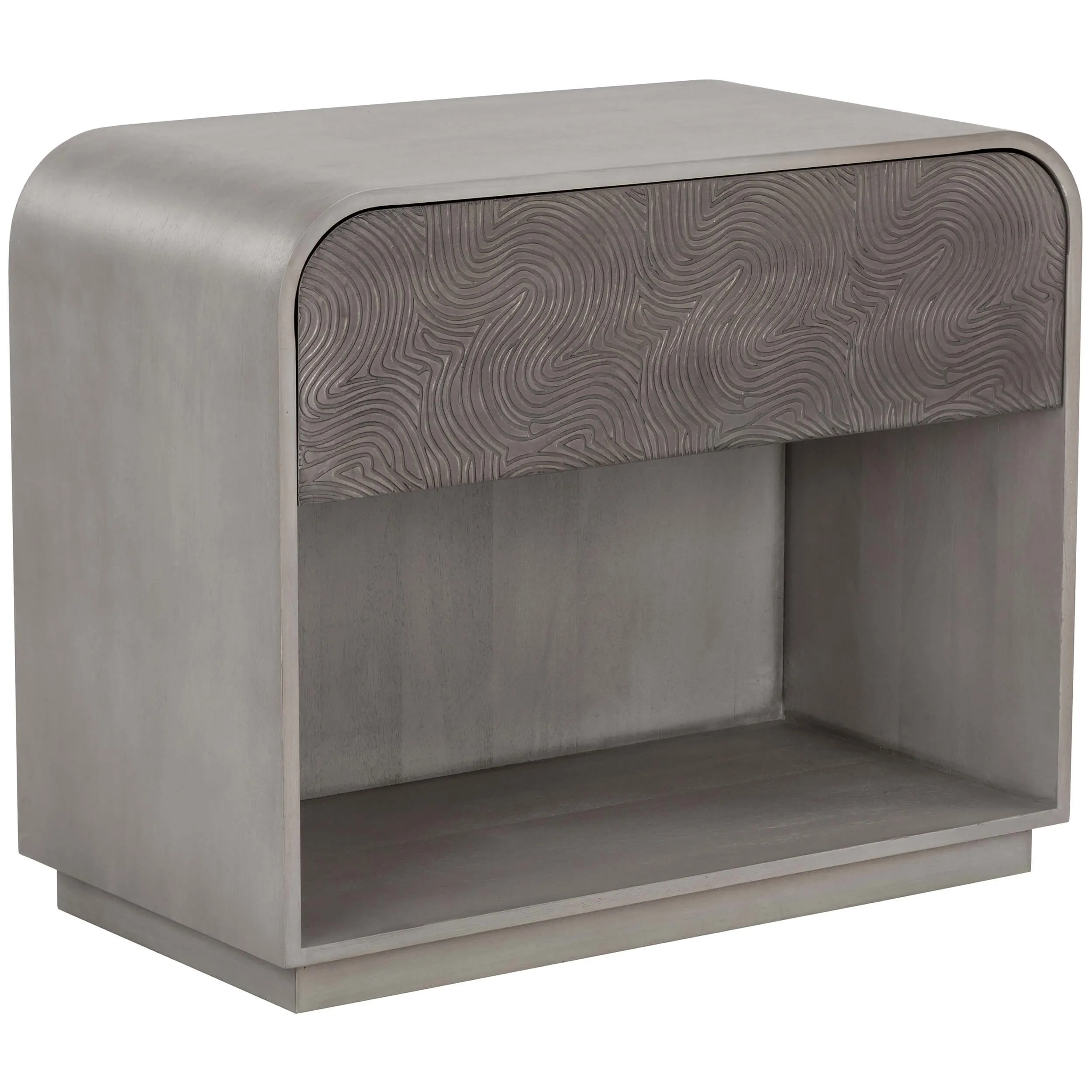 Algarve Nightstand, Grey