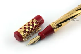 Ancora Gaudi Red Limited Edition Fountain Pen - #14/100 - Extremely Rare!!