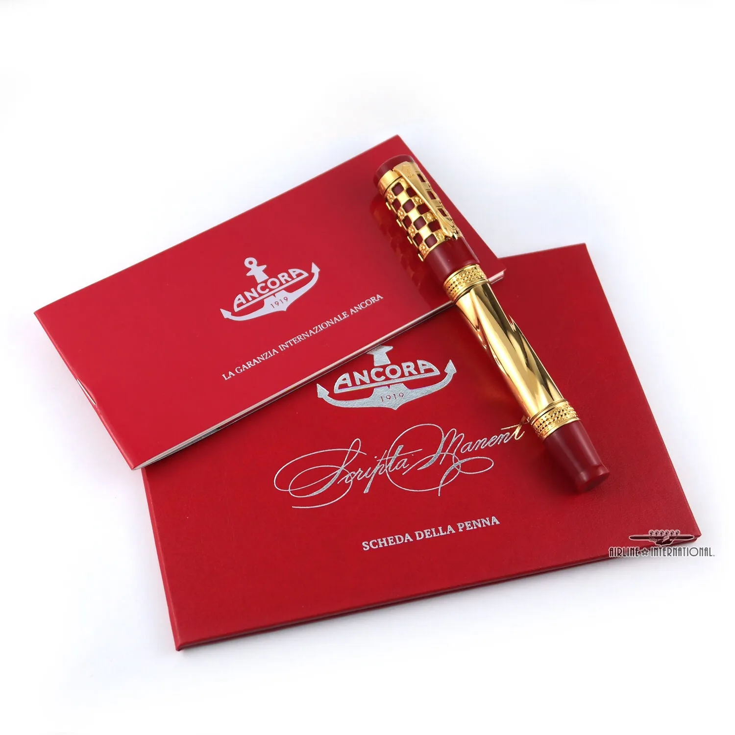 Ancora Gaudi Red Limited Edition Fountain Pen - #14/100 - Extremely Rare!!