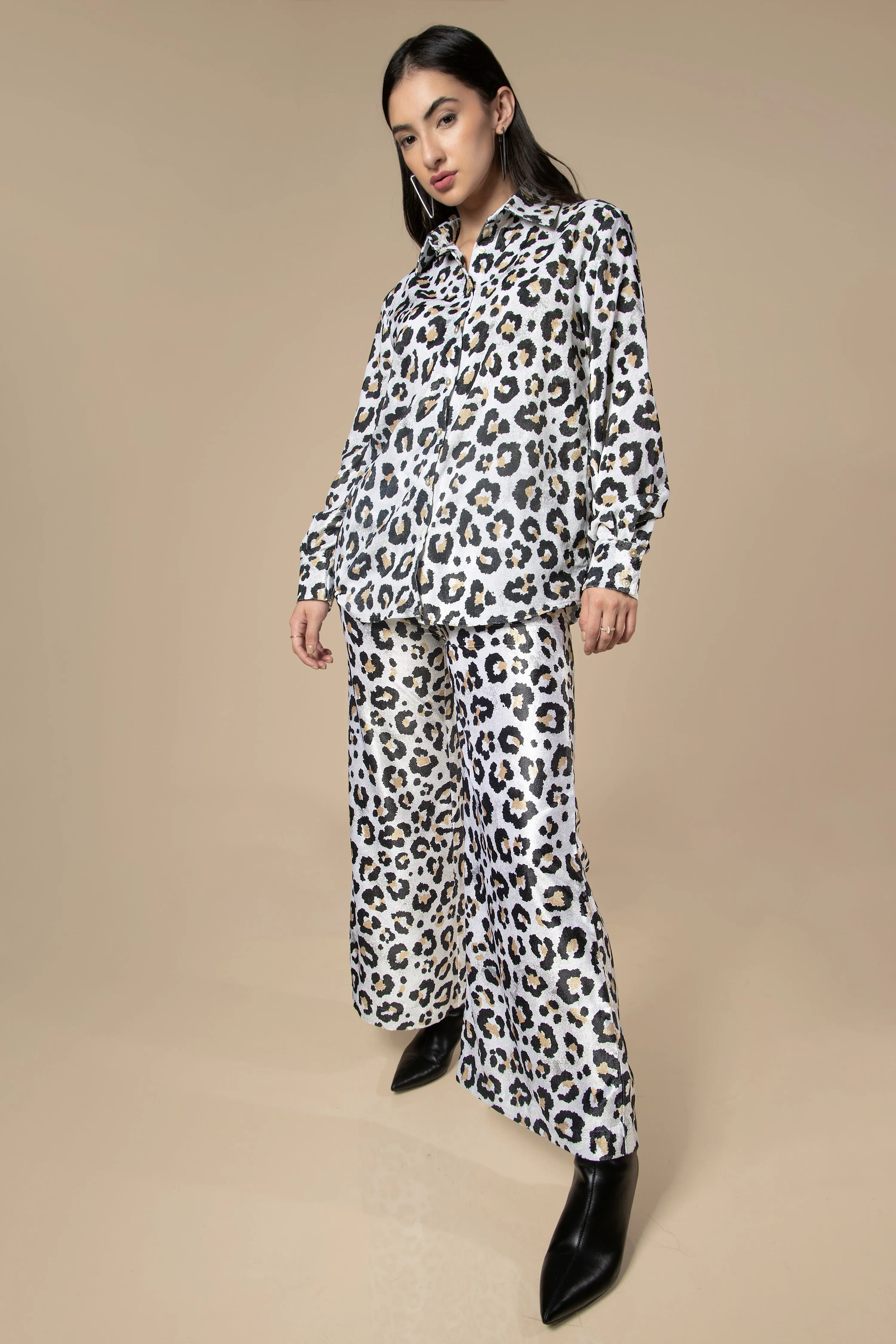 Animal Pattern Co-Ord Set For Women