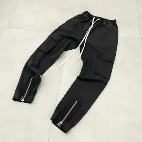 Ankle-Zip Cargo Pants