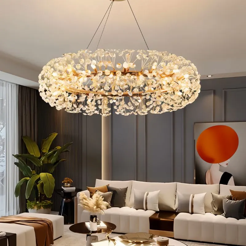 Arabella Crystal Round Chandelier