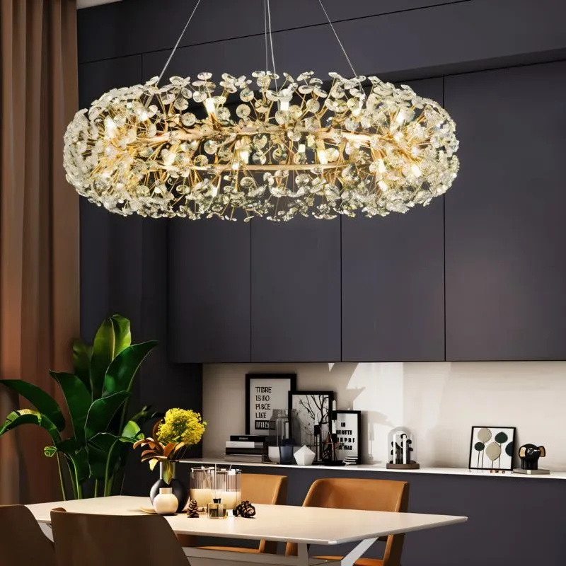 Arabella Crystal Round Chandelier