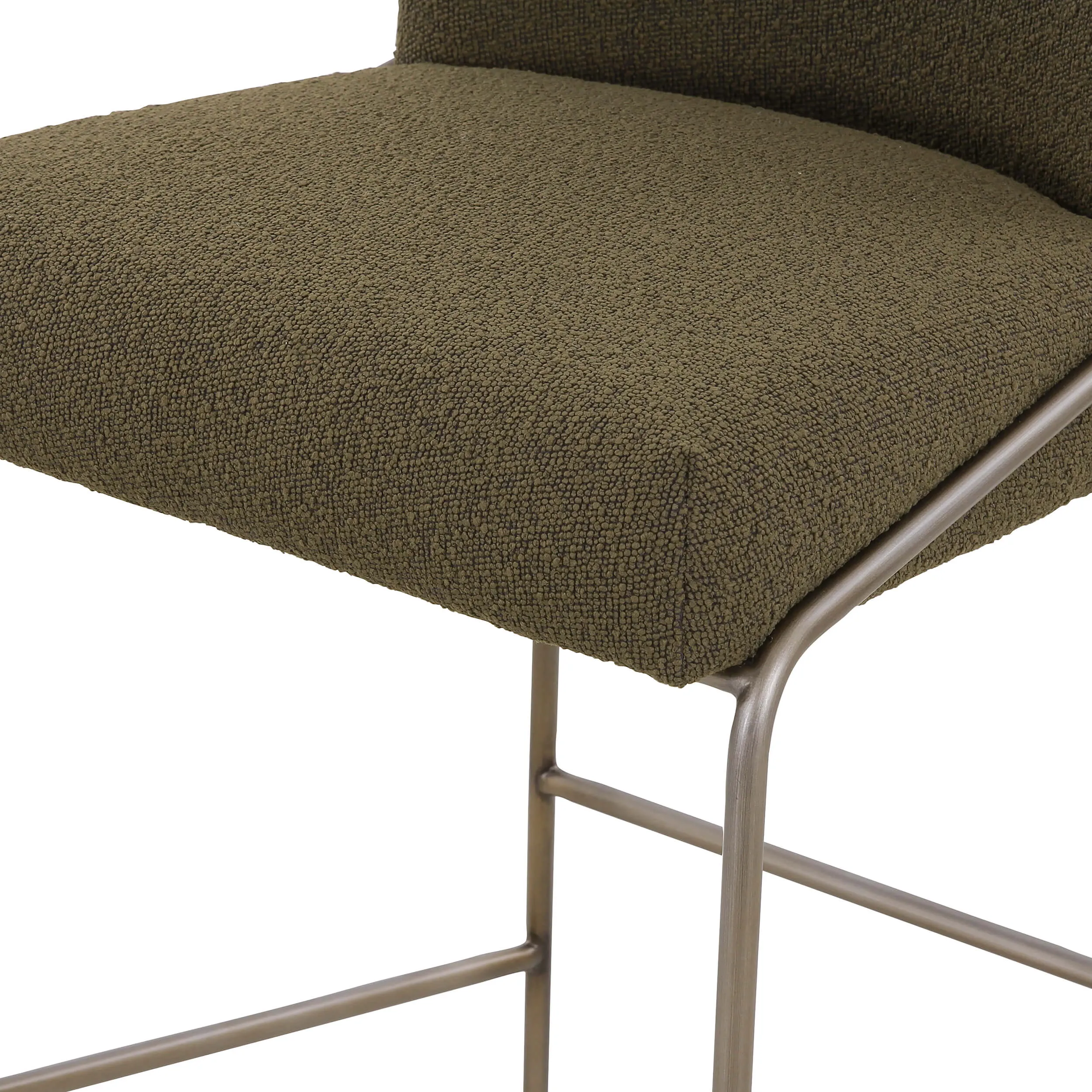 Astrud Bar & Counter Stool, Boucle Olive