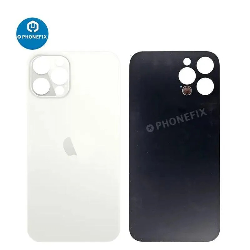 Back Glass Battery Cover Panel Replacement For iPhone 8-14 Series