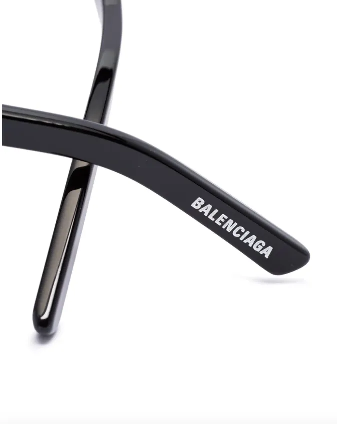 Balenciaga Eyewear mirror lenses cat-eye frame sunglasses