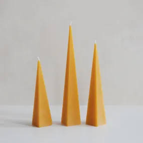 Beeswax Peak Candle Set