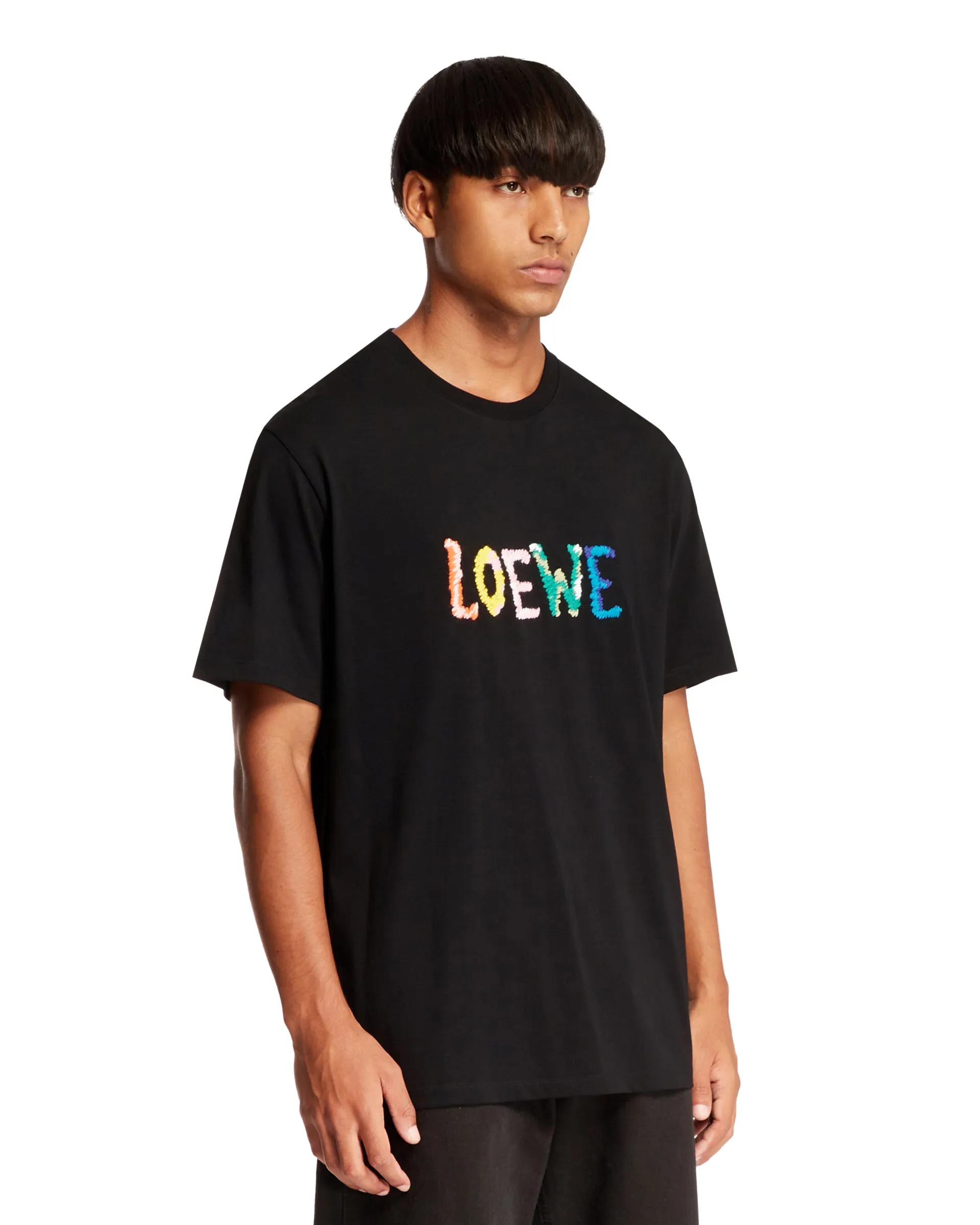 Black Logoed T-Shirt