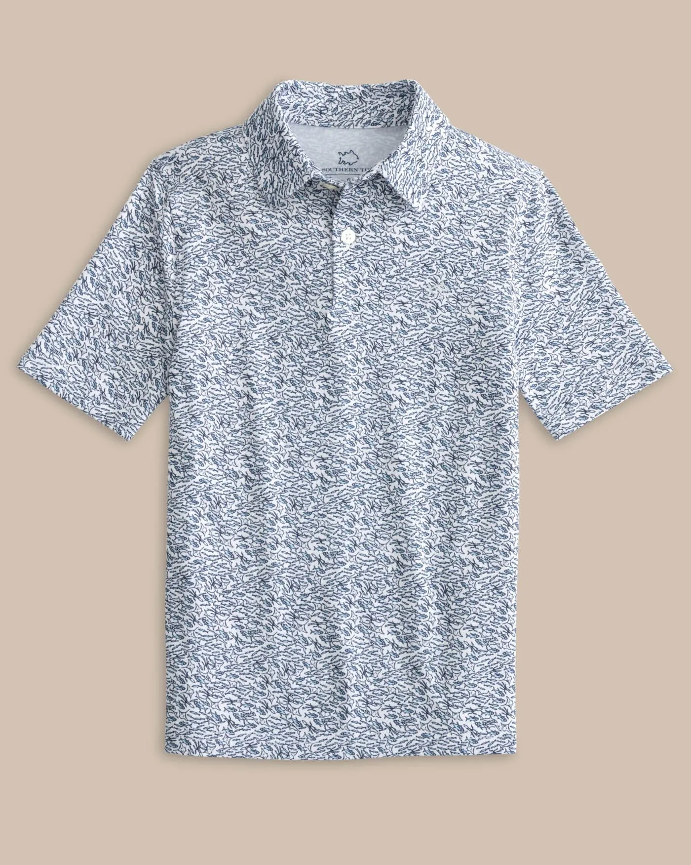 Boys Driver Schooling Fish Polo Shirt