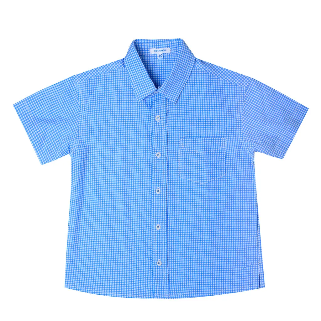 Boys Shirt Mini Check