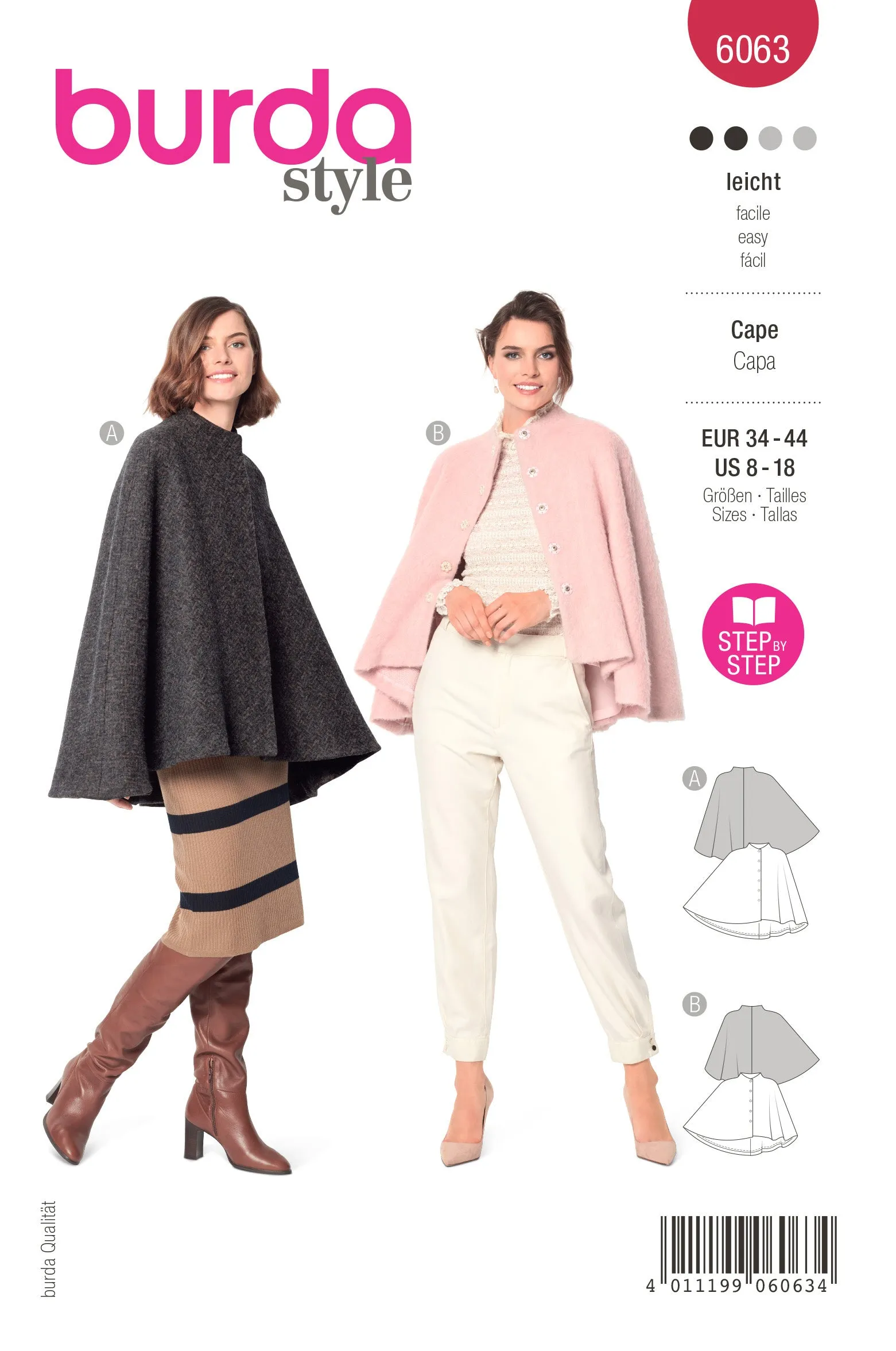 Burda Cape 6063