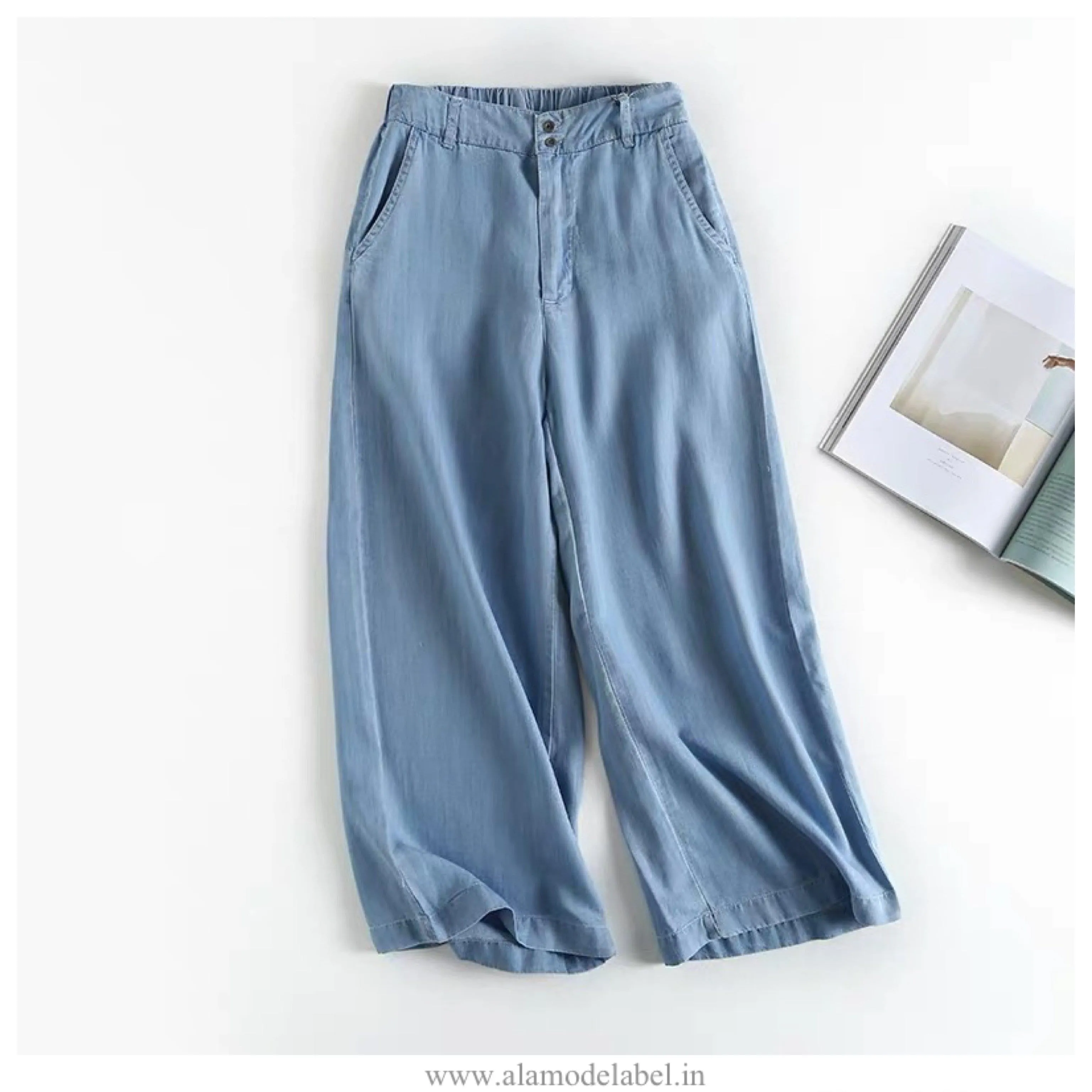 Cabey Soft Denim Cullotes