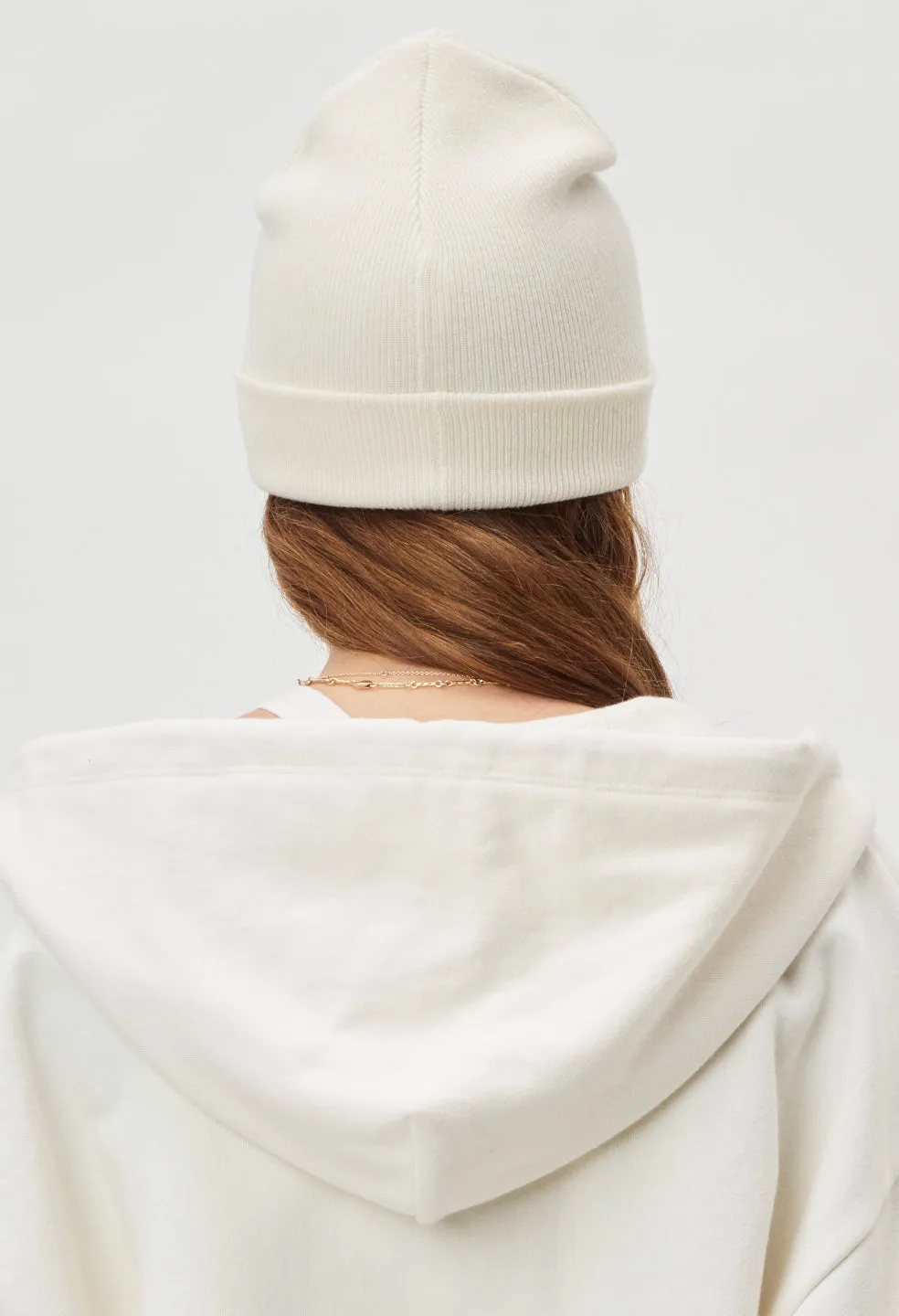 Cashmere Blend Surplus Beanie / Parchment