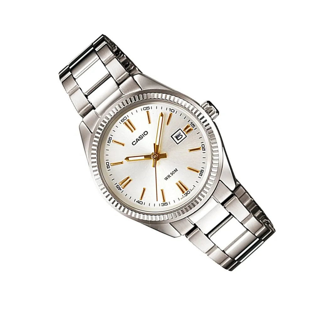 Casio - LTP-1302D-7A2VDF - Stainless Steel Watch For Women