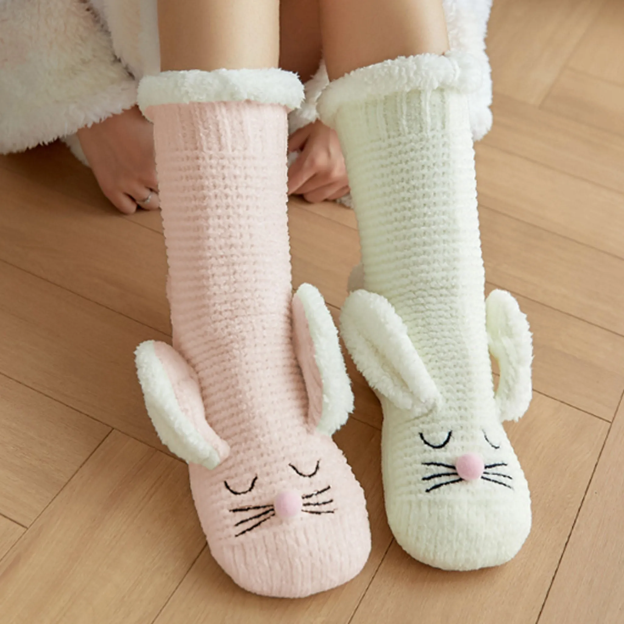 Casual Thick Thermal Sleeping Socks | Sherpa Lined Sock