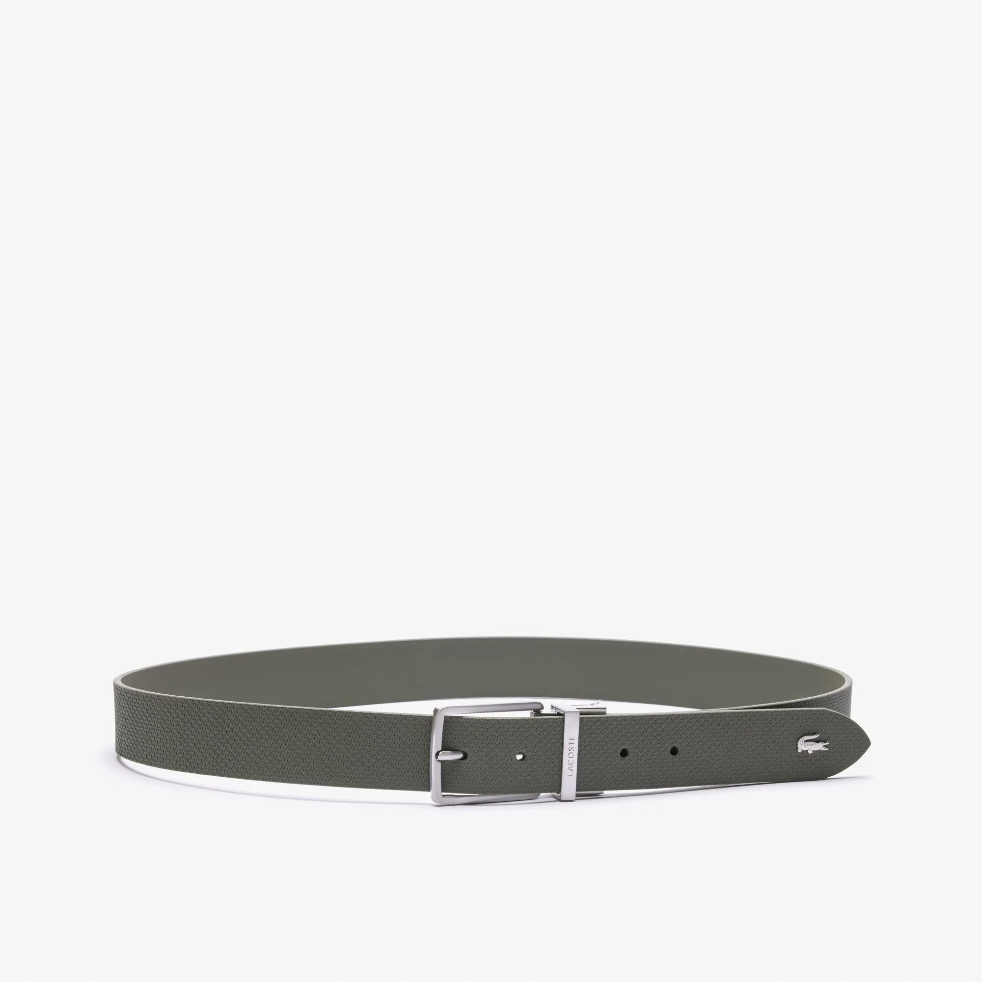 Reversible Wide Buckle Belt with Chantaco Design