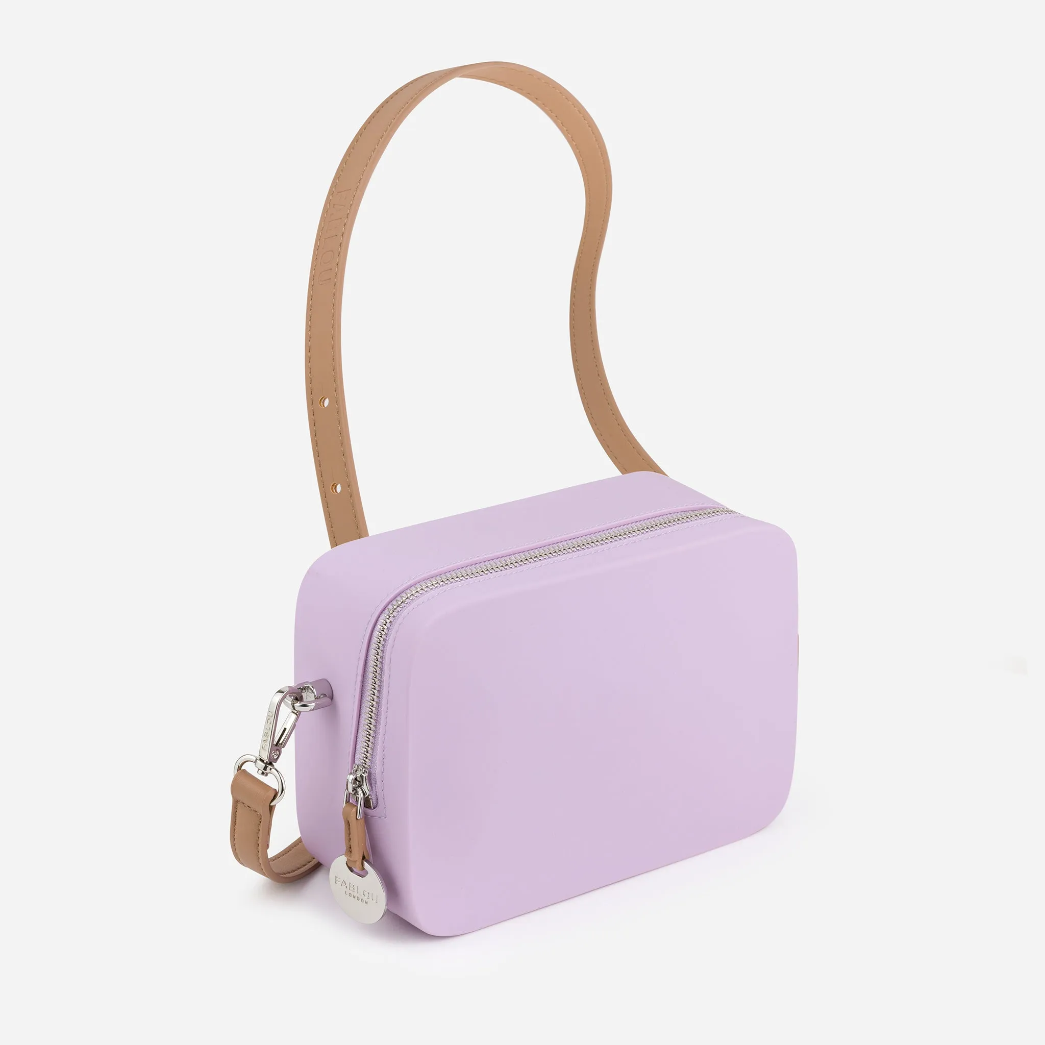 Chelsea silicone crossbody bag - Lilac