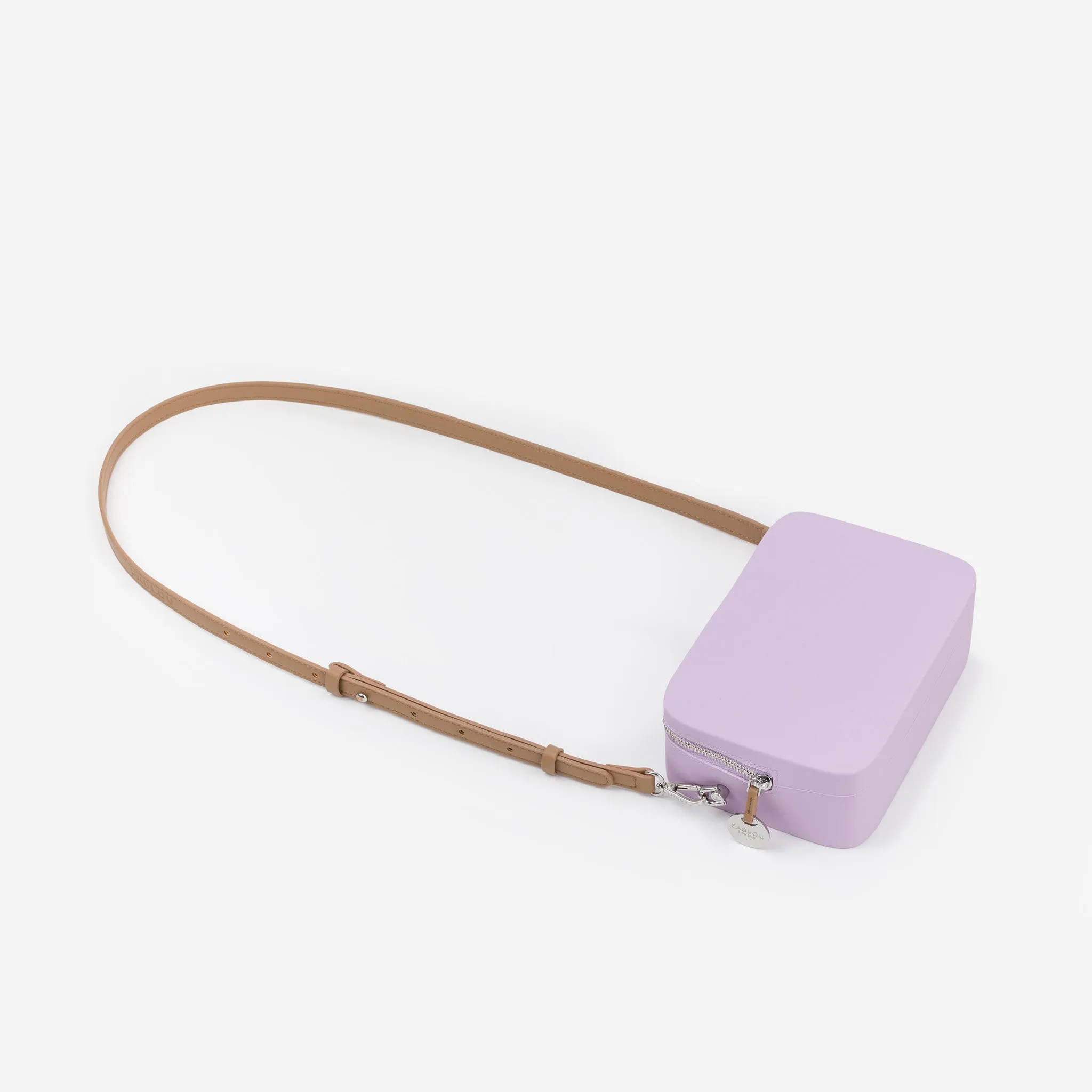 Chelsea silicone crossbody bag - Lilac