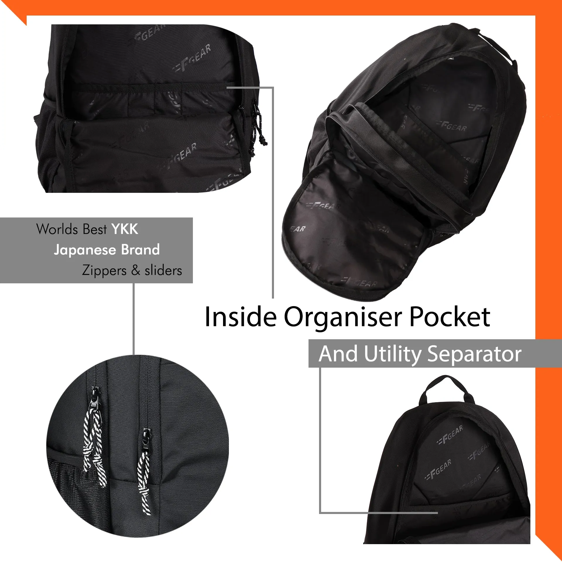 Circadian 27 L Guc Black Backpack