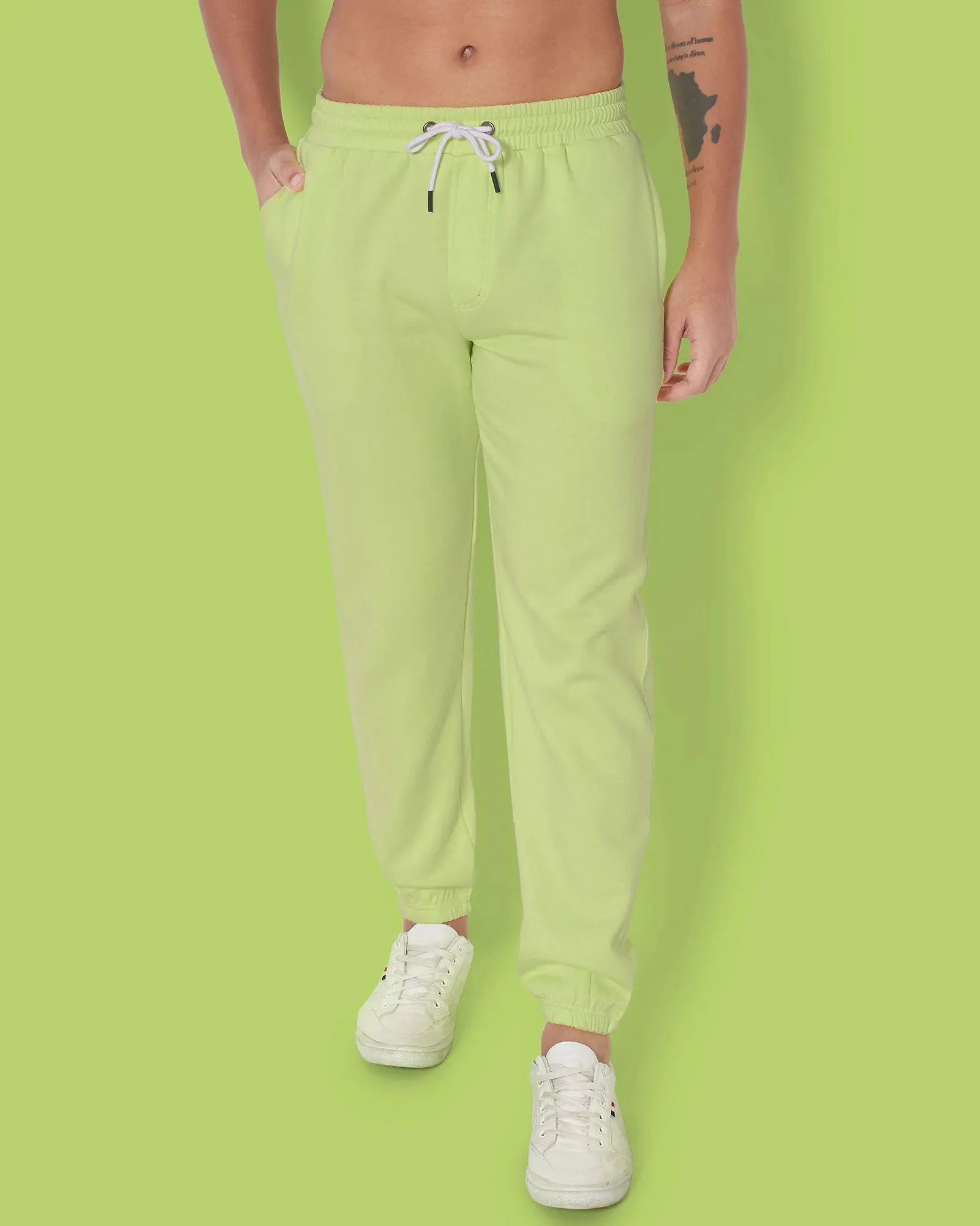 Classic Jogger: Neon Green