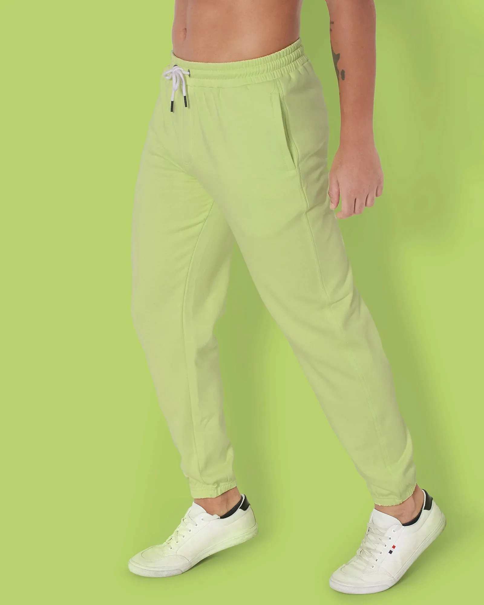 Classic Jogger: Neon Green