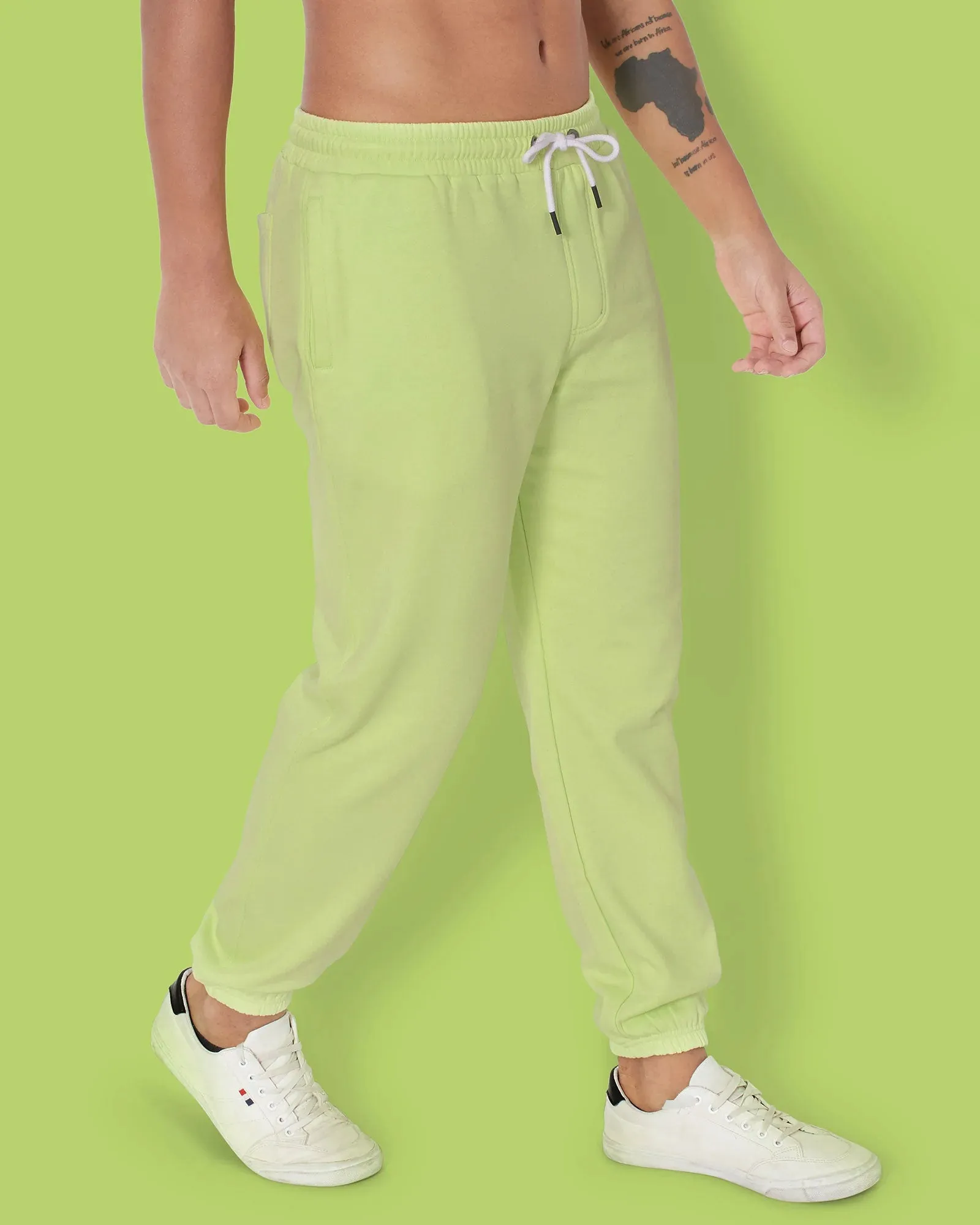 Classic Jogger: Neon Green