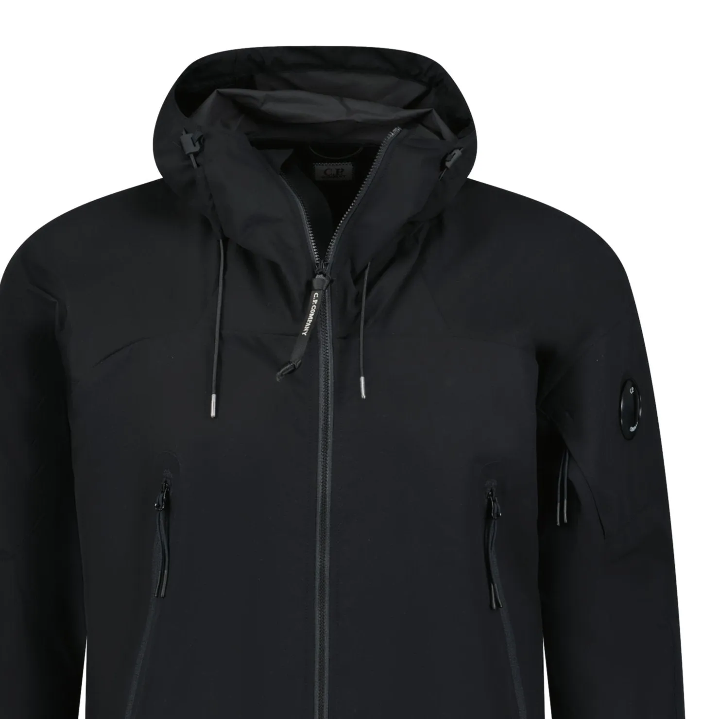 CP COMPANY PRO-TEK LENS JACKET BLACK