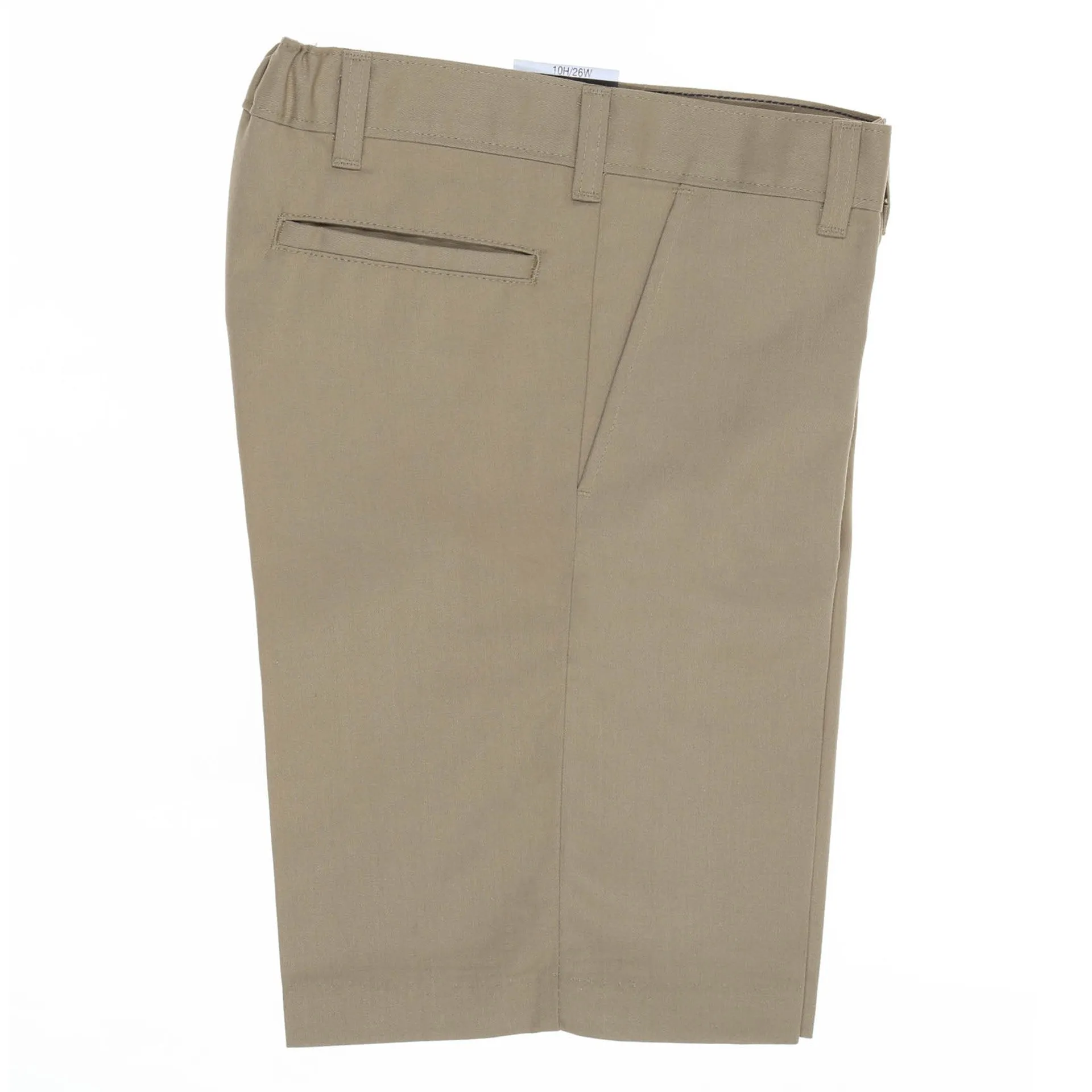 Dickies Boys' Flat Front Husky Short - Khaki