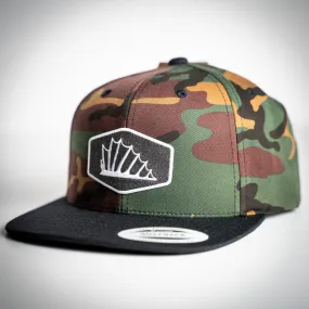 Fin Up Camo Snapback