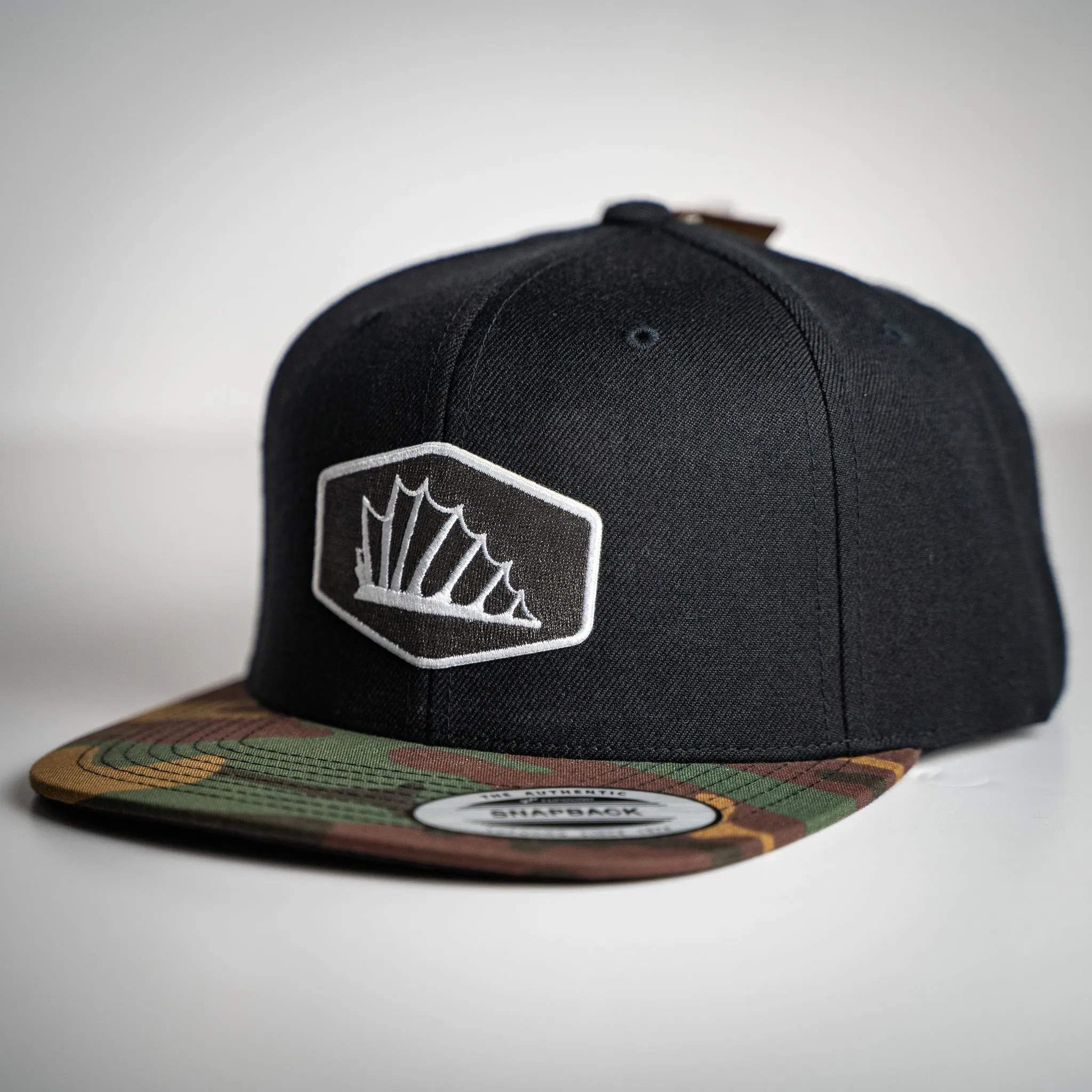 Fin Up Camo Snapback