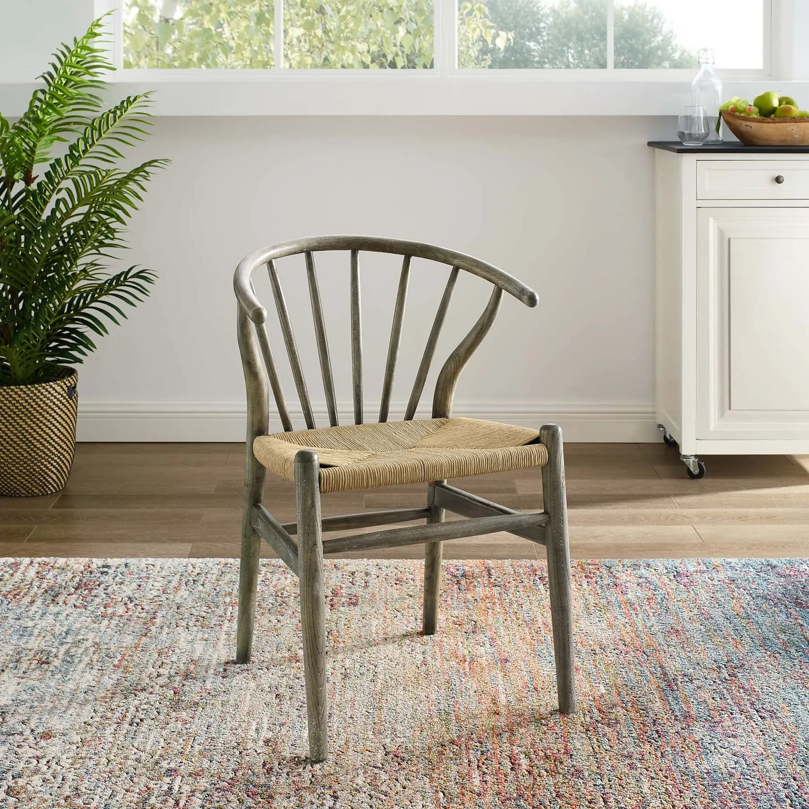 Flourish Spindle Wood Dining Side Chair