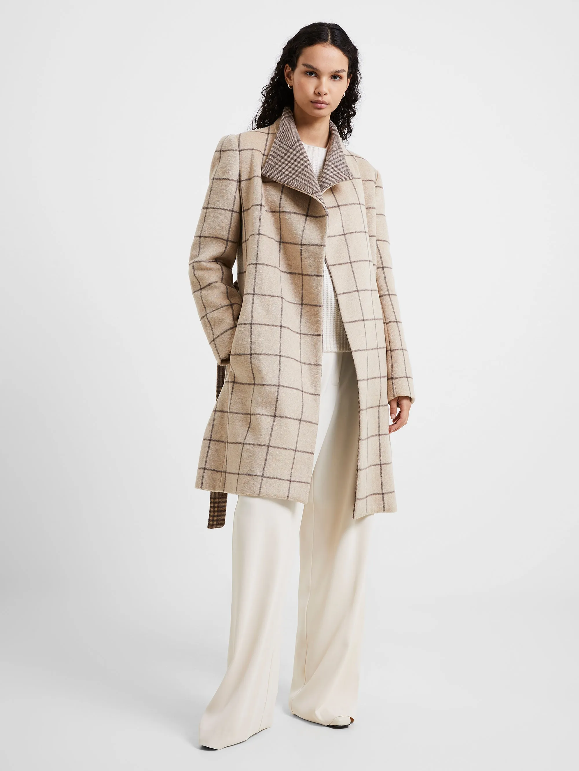 Fran Wool Belted Coat