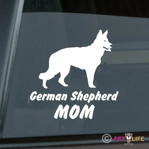 German Shepherd Mom Sticker