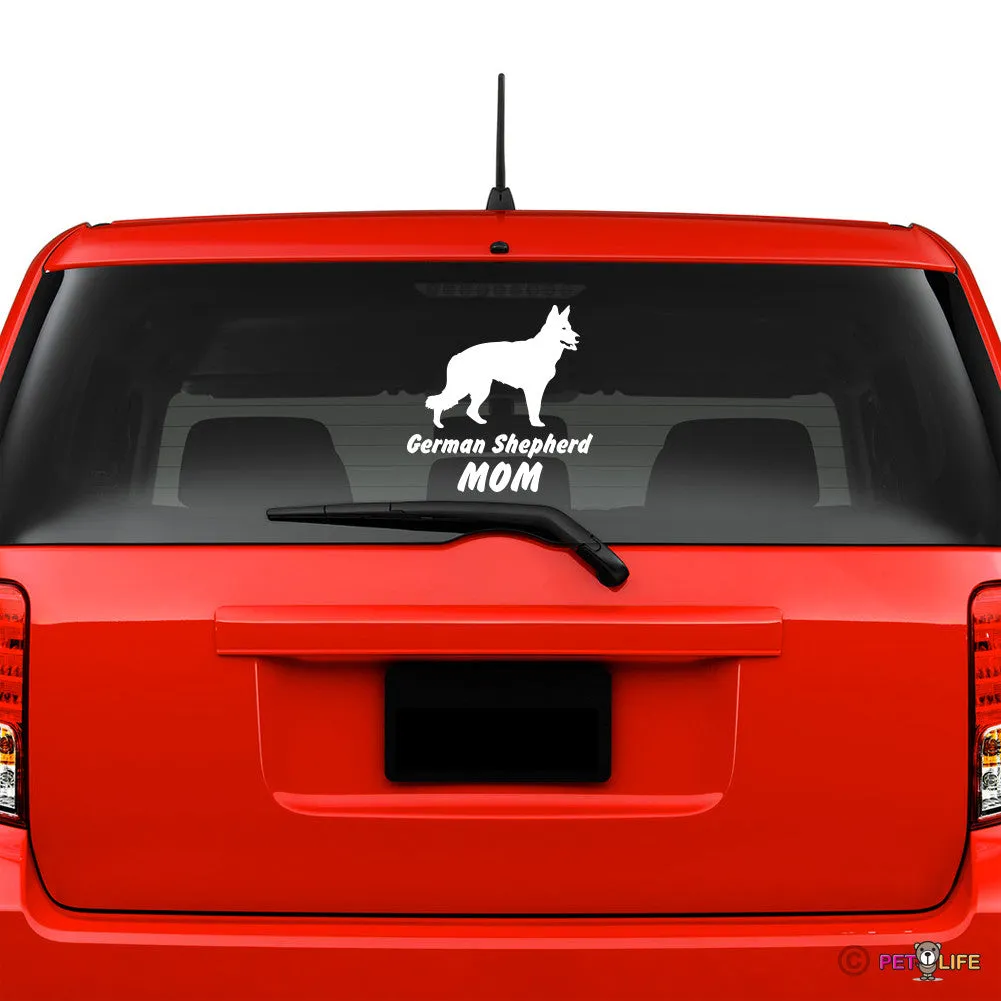 German Shepherd Mom Sticker