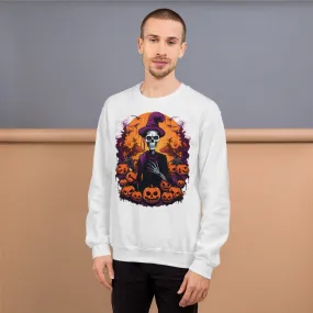 Get Spooktacular with Skeleton-themed Halloween Sweatshirts 002