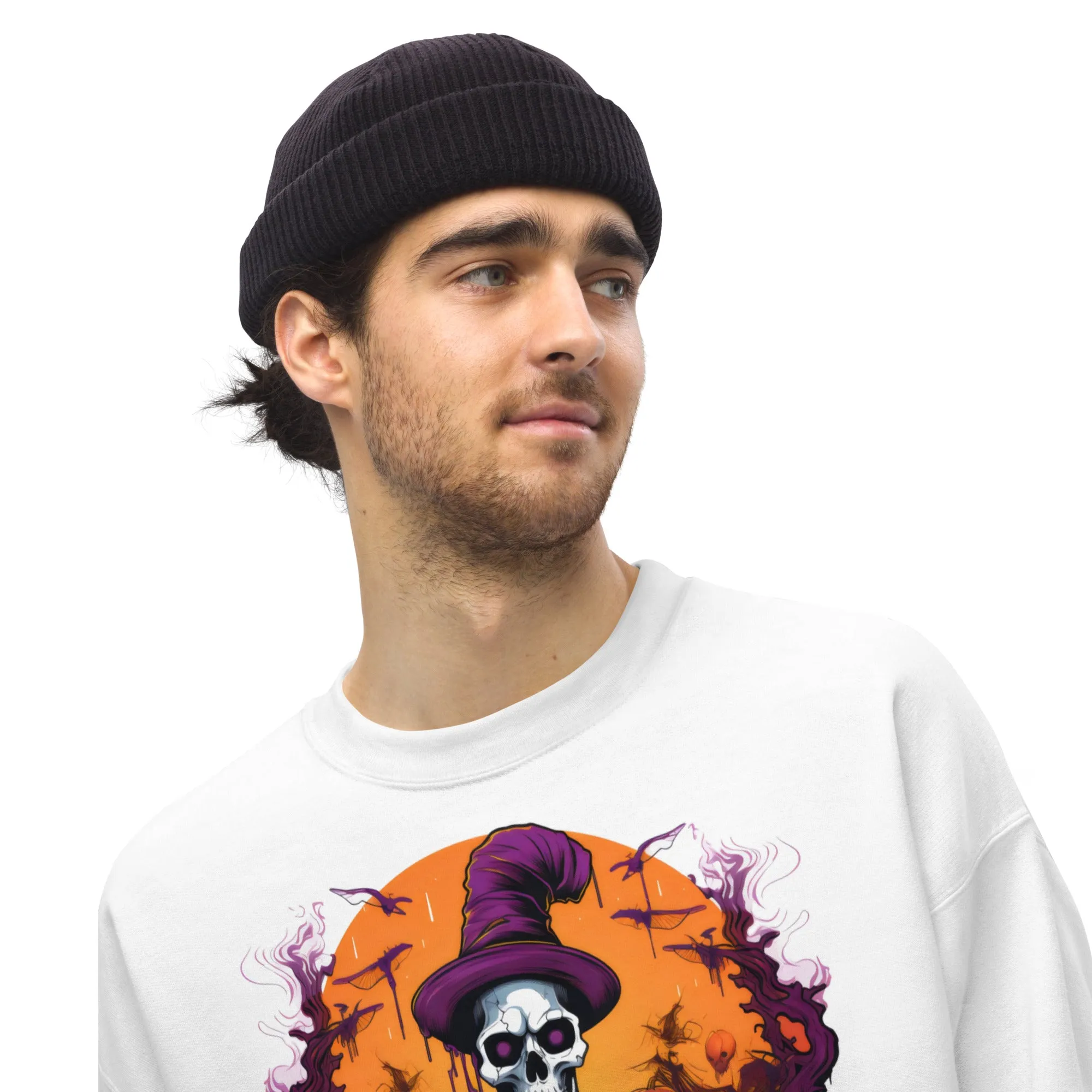 Get Spooktacular with Skeleton-themed Halloween Sweatshirts 002