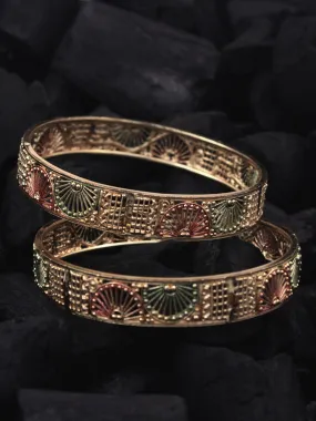 Gold Forming Bangles for Women